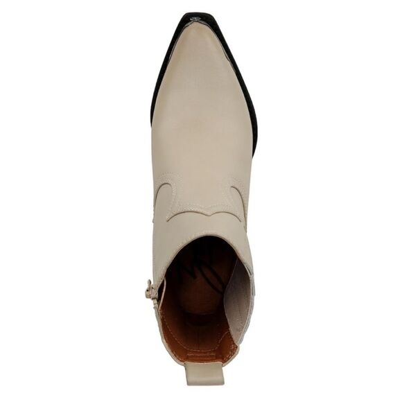 BRAND NEW IN BOX ZODIAC Women's Raylin Toe Cap Western Cowgirl Ankle Bootie 9.5 - Picture 4 of 11